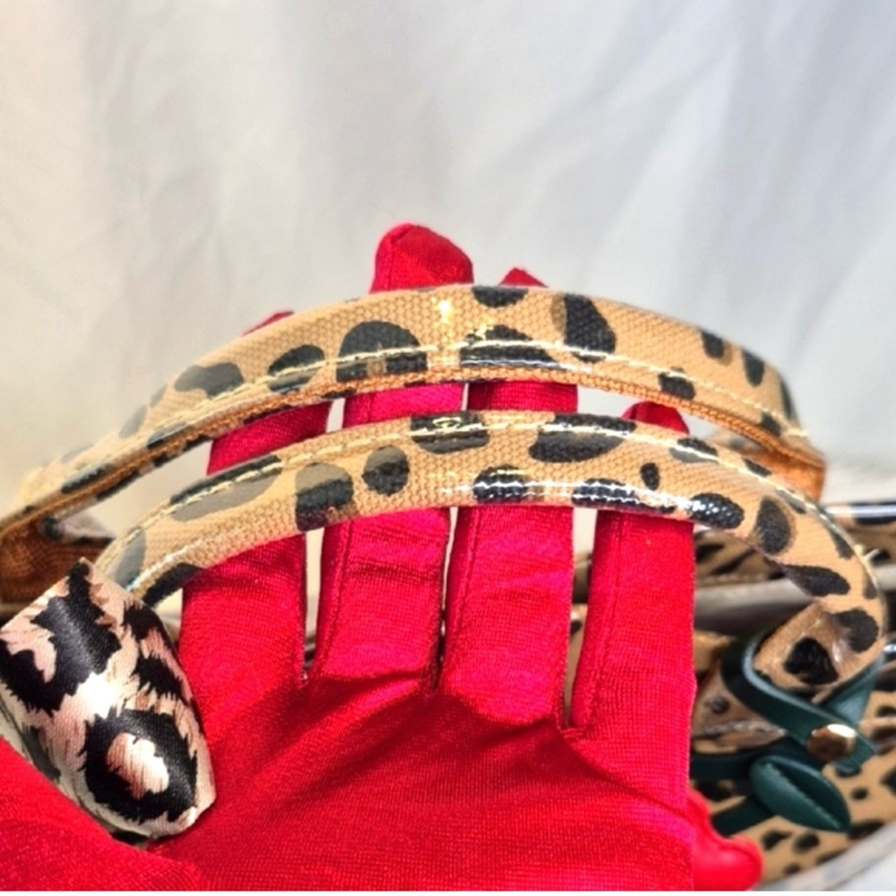 Leopard Print Tote Bag with a Beautiful Accent - Picture 9 of 11